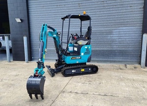 Mini-excavatrice sur chenilles Sunward SWE18UF de 1,8 tonne, à bras oscillant zéro, compacte, avec moteur Yanmar et hydraulique Kawasaki pour la construction - Product Image 1