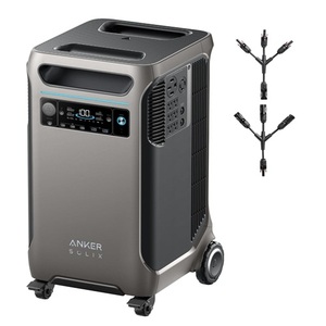 New Anker SOLIX F3800 Portable Power Station, 3840Wh, LiFePO4 Batteries, Ultra-High 6000W AC Output with 120V/240V - Product Image 1