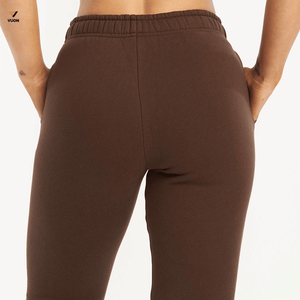 Custom Printed Seamless Yoga <b>Leggings</b> for <b>Women</b> Comfortable Stretch Flared Trousers with Embossed Logo Breathable Sustainable - Product Image 3