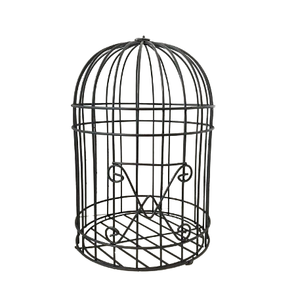 Cage à oiseaux en métal peinte à la main pour animaux de compagnie, abri pour oiseaux à bas prix, décoration de jardin de forme personnalisée - Product Image 6