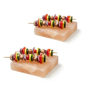 Creaciones culinarias de cocina esenciales sólidas OEM, caja a granel directa, sal rosa del Himalaya, ladrillos y azulejos de sal del Himalaya, artesanía Natural - Product Image 1