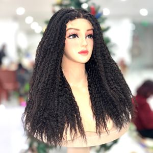 Perruques de Qualité Supérieure, Magnifiques, en Cheveux Humains Véritables, 100% Cheveux Humains Vietnamiens, Lisses Crépus, Couleur Personnalisable, Perruque avec Closure 2025 - Product Image 1