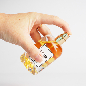 Flacon de parfum dégradé rose, atomiseur de luxe élégant, flacon de parfum de 50 ml avec boîte cylindrique et sac pour parfum arabe - Product Image 4