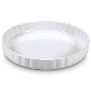 Plat à four en céramique Guardini White COOL12 (29 cm) pour moules à gâteaux et plats à pâtisserie - Product Image 2