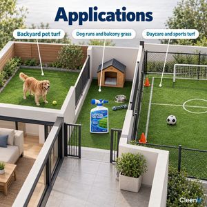 Detergente per Erba Sintetica 32 oz con Enzimi per Tubo dell'Acqua, Deodorante per Urina di Animali Domestici per Aree per Cani, Tappetini per Balconi, OEM, Ingrosso - Product Image 3