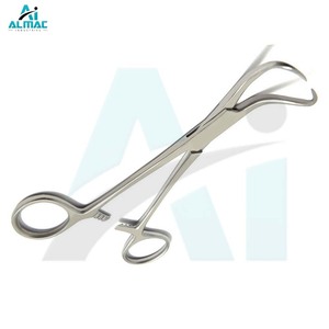 Fórceps de toalla de acero inoxidable ALMAC, instrumento quirúrgico diseñado para un drapeado seguro y uso en procedimientos médicos y clínicos - Product Image 2