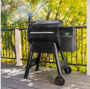 Barbecue à granulés de bois TRAEGERR PRO 575 Wi-Fi de haute qualité, bronze et noir - Product Image 2