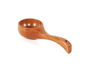 Cuchara de sopa de madera personalizada, producto más vendido, cuchara de sopa de madera Natural hecha a mano creativa a precio barato - Product Image 5