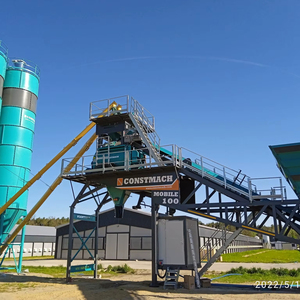 CM-100 100 M3/h Mobile Concrete Batching Plant 2 Years Warranty - Product Image 4