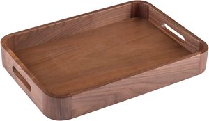 Meilleur plateau de service en bois fabriqué à la main Plateau de service alimentaire en bois personnalisé pour mariage et ustensiles de cuisine vaisselle plateau de service alimentaire - Product Image 6