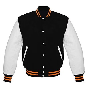 Más tamaño personalizado Letterman Varsity Baseball College Bomber Jacket Hombres Último diseño Primavera Cuello redondo Recubierto Formal - Product Image 4