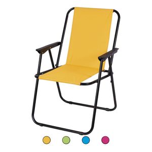 Sedia a Sdraio Pieghevole Comoda e Leggera in Alluminio e Oxford per Attività all'Aperto, Parchi, Spiagge, Palestre, Pesca - Product Image 1