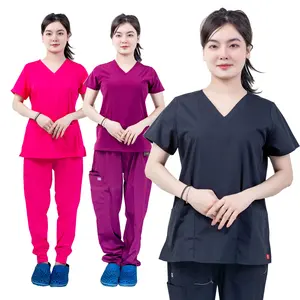 Nursing uniform Medical scrubs Customize design pants good anti-dust women   men - ODM/OEM- FMF VN Verified Manufacturer clothes