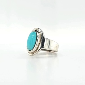 Bague en argent sterling 925 avec pierres précieuses faite à la main décembre bijoux de mariage de pierre de naissance classique belle au bois dormant turquoise anniversaire - Product Image 5