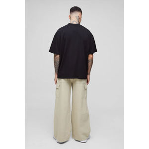 Fabricante de Ropa, Logotipo Personalizado, Gráfico para Pantalones Deportivos Casuales, Holgados, Transpirables, Ecológicos, de Lona, Unisex - Product Image 2