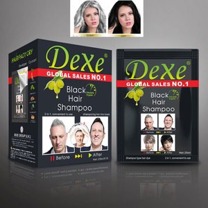 แชมพูครีมย้อมผมดำเร็ว ราคาโรงงาน DEXE ปิดผมขาว 100% ติดทนนาน สำหรับผู้ชาย ผู้หญิง ขายส่ง - Product Image 6