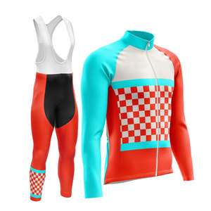 ชุดเสื้อเจอร์ซีย์ปั่นจักรยานสำหรับผู้ชายชุดเสื้อปั่นจักรยานแขนสั้นแบบกลับด้านได้พร้อมคุณสมบัติไร้รอยต่อขนาดใหญ่พิเศษ - Product Image 2