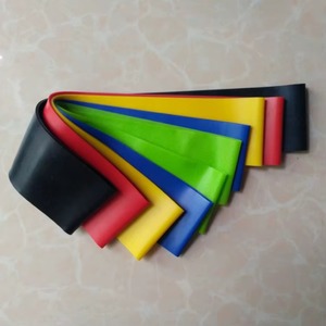 Lot de bandes de résistance <span class=keywords><strong>Loya</strong></span> RTS robustes et écologiques à 5 niveaux, antidérapantes en TPE pour l'exercice, le fitness et le yoga - Product Image 3