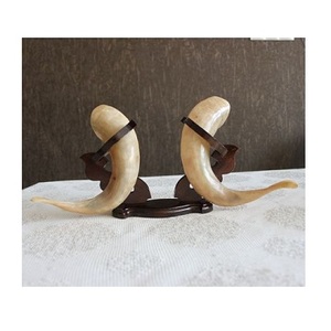 Gobelet en corne de bûcheron poli de style viking, fait à la main, style animal, chope à bière pour boire et décoration d'intérieur, artisanat - Product Image 2