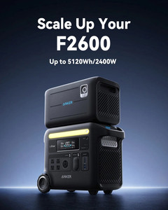 Générateur solaire portable Anker SOLIX F2600 Noir 2560Wh avec panneau solaire 400W - Product Image 2