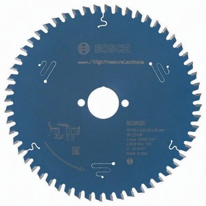 BOSCH Circular <b>Saw</b> Blade 190mm Outer Diameter 56 TR-F Teeth 30mm Bore 2.6mm Kerf for Bamboo and Wood Crafts - Product Image 1