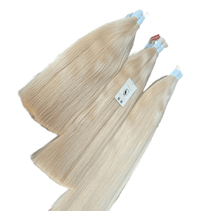 Paquets de cheveux humains bruts blonds droits naturels Extension de cheveux vietnamiens Magnifiques cheveux teints Expédition dans le monde entier - Product Image 6