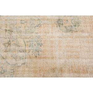 Tapis turc, petit tapis de 2,9 x 3,6 pieds, tapis oriental en laine vintage marron - Product Image 5