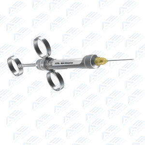 Seringue d'injection dentaire manuelle en acier inoxydable, auto-aspirante, 1,8 ml, cartouche d'anesthésie chirurgicale réutilisable à vie - Product Image 6