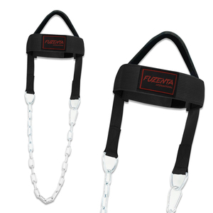 Arnés de Cabeza con Cadena para Entrenamiento Muscular, Accesorios de Gimnasio, Arnés de Cabeza con Acolchado de Neopreno y Cadena Resistente - Product Image 1