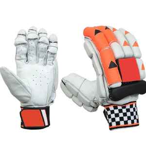 Engranajes profesionales Guantes de bateo de cricket ligeros Alta calidad Transpirable Ambidiestro Ajuste universal Cuero de secado rápido - Product Image 1