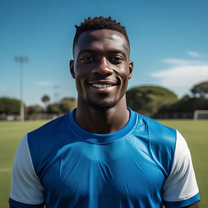 Ropa de fútbol juvenil uniforme personalizado 100% poliéster fútbol uniformes cuello en V manga corta fútbol Jersey pantalones cortos conjuntos - Product Image 6