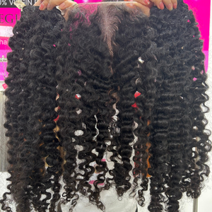 Nouveau produit Paquets de cheveux vietnamiens bruts Style chaud Perruques à fermeture en dentelle pour cheveux bouclés birmans Vendeurs de cheveux vietnamiens - Product Image 4