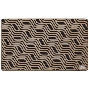 Tapis de sol en lin moderne WAVE, antidérapant, lavable, 60x90 cm - Product Image 6