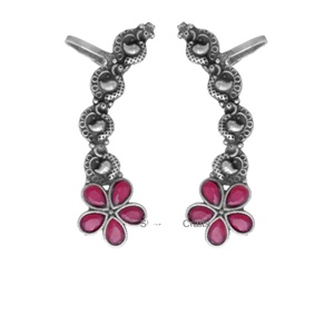 High Quality Traditional New Arrival Boho Style Silver Oxidized <b>Ear</b> <b>Cuffs</b> Antique Silver <b>Ear</b> Wraps for Women for Anniversary - Product Image 2