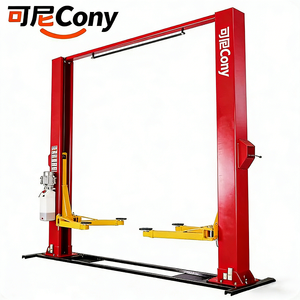 Sollevatore Idraulico a Due Colonne per Veicoli Pesanti 4T, Stabile, per Officine Auto, <span class=keywords><strong>Garage</strong></span> e Stazioni di Servizio - Product Image 1