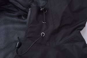 แจ็คเก็ตกันฝนสำหรับผู้ชายกันน้ำกันลมระบายอากาศ100% ซิปโพลีเอสเตอร์แบบปิดพิมพ์ลายขนาดใหญ่พิเศษสำหรับ2023 - Product Image 4