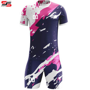 New Arrival Breathable Soccer Uniforms Factory Direct Supplier OEM Design Soccer Team Wear Uniforms <b>for</b> <b>Sale</b> - Product Image 1