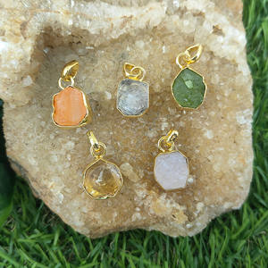 Wholesale Natural Carnelian Raw Crystal Pendant Rough Birthstone <b>Necklace</b> Charm for Women Healing Gemstone <b>Boho</b> Jewelry - Product Image 3