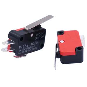 Micro-interrupteurs à levier à charnière longue droite V-152-1C25 - Product Image 4