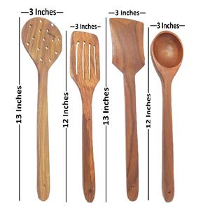 Ensemble de couverts en bois écologique de taille personnalisée de 5 pièces les plus vendues stockage durable et sain pour les fêtes - Product Image 4