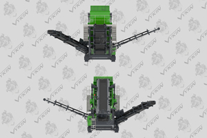 600TPH Screener USA-pour les agrégats et le recyclage-Qualité USA-Expédition DDP incluse-VYKIN S-330/350/360 Aggregate Screener - Product Image 5