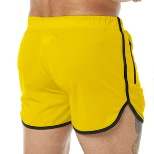 Shorts de sport et yoga pour hommes été 2025 – 100 % coton, séchage rapide, respirants, écologiques, décontractés, taille mi-haute avec cordon de serrage - Product Image 2