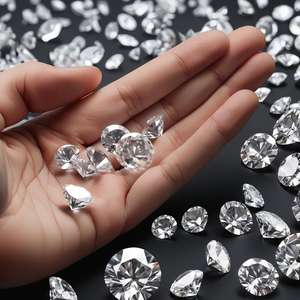 Redondo brillante 3 quilates buena calidad E F Color VVS 1 claridad suelto CVD diamante IGI certificado Diamante - Product Image 1