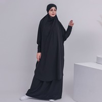 Robe de prière pour femmes musulmanes, Abaya islamique élégante, respirante, légère, extensible dans quatre directions, longueur cheville, Eid Ramadan Printemps