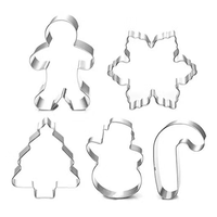 Ensemble de cadeaux emporte-pièces personnalisés pour les vacances, événements idéaux pour la maison, le restaurant, la cuisine et la pâtisserie.