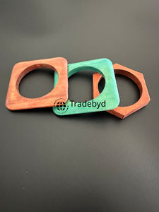 กำไลไม้ที่ทันสมัยสำหรับสวมใส่สบายๆและงานปาร์ตี้ดีไซน์ที่ยั่งยืนโดย tradebyd - Product Image 4