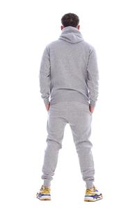 Acid Washed Sweat Suits Polyester/Cotton French Terry Oversized Unisex <b>Flare</b> Sweatpants Hoodie Set Customizable Breathable - Product Image 4