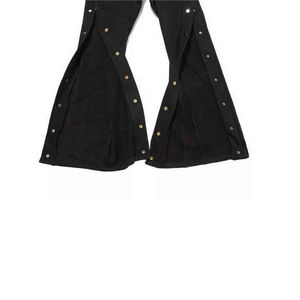 Pantalones Deportivos Casuales de Algodón para Hombre, Antiarrugas, de Alta Calidad, Personalizados, con Cierre de Cremallera y Botones Laterales - Product Image 6