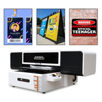 Impresora UV de Cama Plana Jucolor 9060 6090, Impresora de Inyección de Tinta Automática con Ricoh Gen6, Fácil de Operar, para Azulejos, Vidrio y Botellas