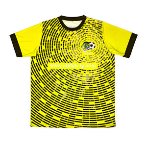 เสื้อยืดไมโครไฟเบอร์พิมพ์โลโก้ตามสั่งสำหรับผู้ชาย แห้งเร็ว ผลิตจากโรงงาน 100% โพลีเอสเตอร์ สไตล์ลำลอง พิมพ์ลายแบบซับลิเมชั่น - Product Image 3